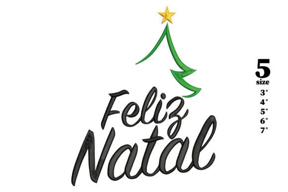 Feliz Natal Word Art