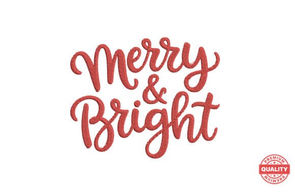 Merry Bright Embroidery